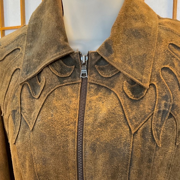 STUHHNER, Roughout Genuine Leather, jaw dropper Jacket - Picture 13 of 16